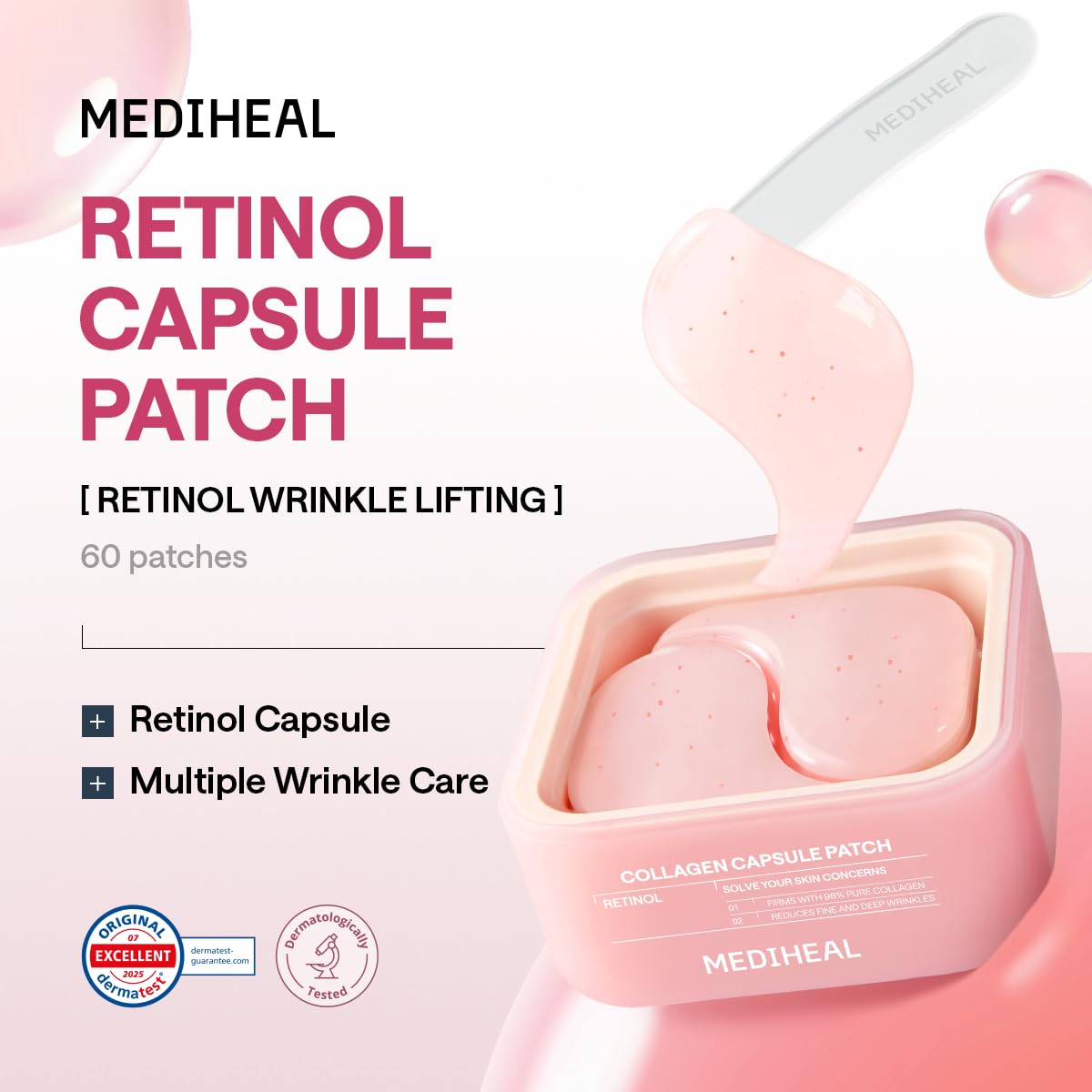 MEDIHEAL eye patches in packaging