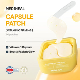 MEDIHEAL eye patches packaging with 60 count