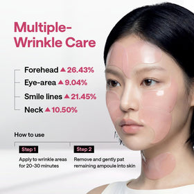 MEDIHEAL eye patches with retinol and collagen ingredients