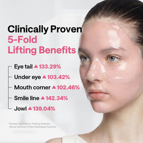 MEDIHEAL Hyper Collagen Mask essence dripping from sheet