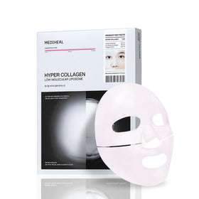 MEDIHEAL Hyper Collagen Mask front view with packaging