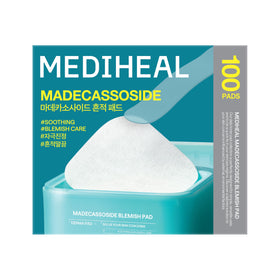 MEDIHEAL Madecassoside Blemish Care Toner Pad close-up of pad
