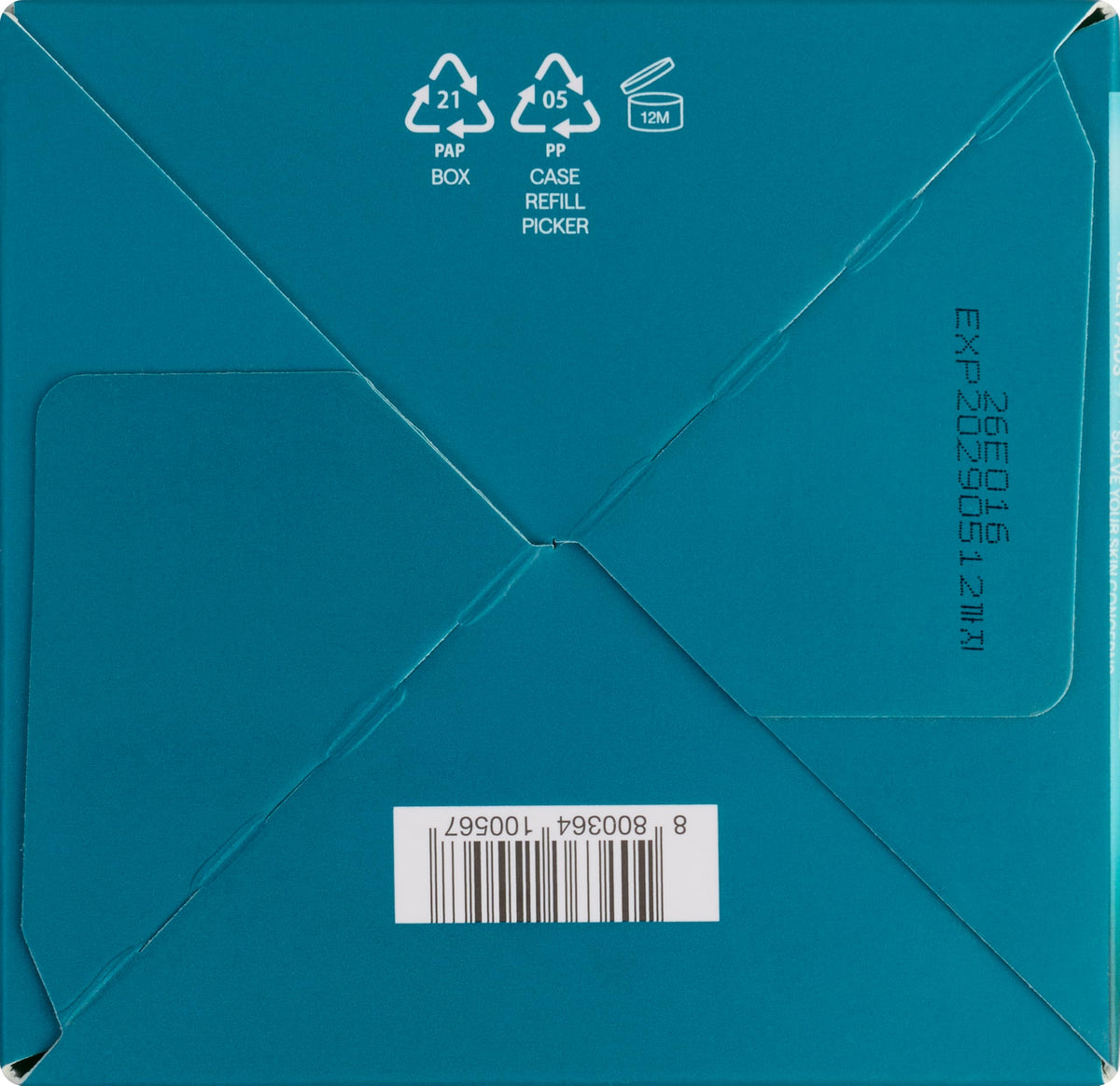 MEDIHEAL Madecassoside Blemish Care Toner Pad with skincare products