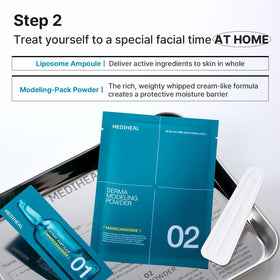 MEDIHEAL Madecassoside Derma Modeling Pack with modeling powder