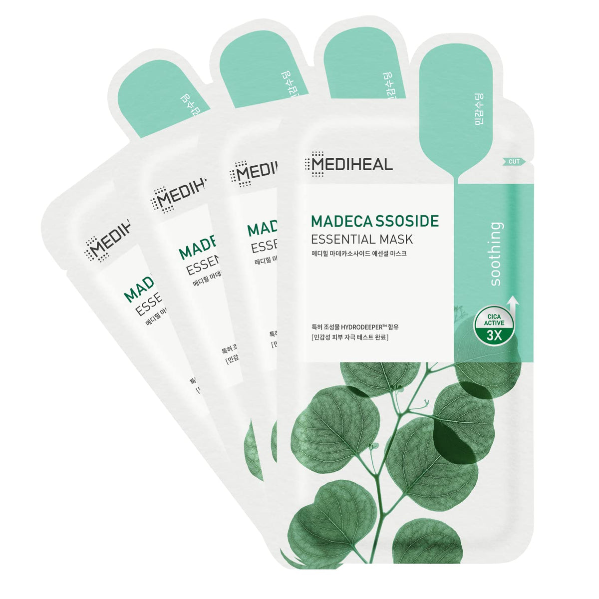 MEDIHEAL Madecassoside Essential Face Mask front view