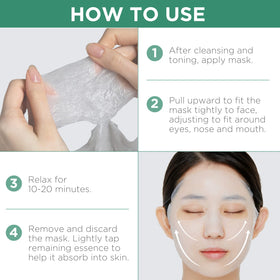Mediheal Madecassoside Essential Face Mask texture demonstration