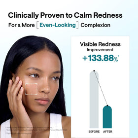 MEDIHEAL Madecassoside Essential Face Sheet Mask in use with a serene background