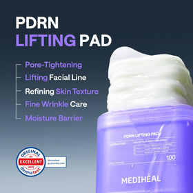 MEDIHEAL PDRN Lifting Toner Pads packaging