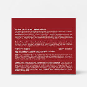 MEDIHEAL Phyto-Enzyme Pads showing product features