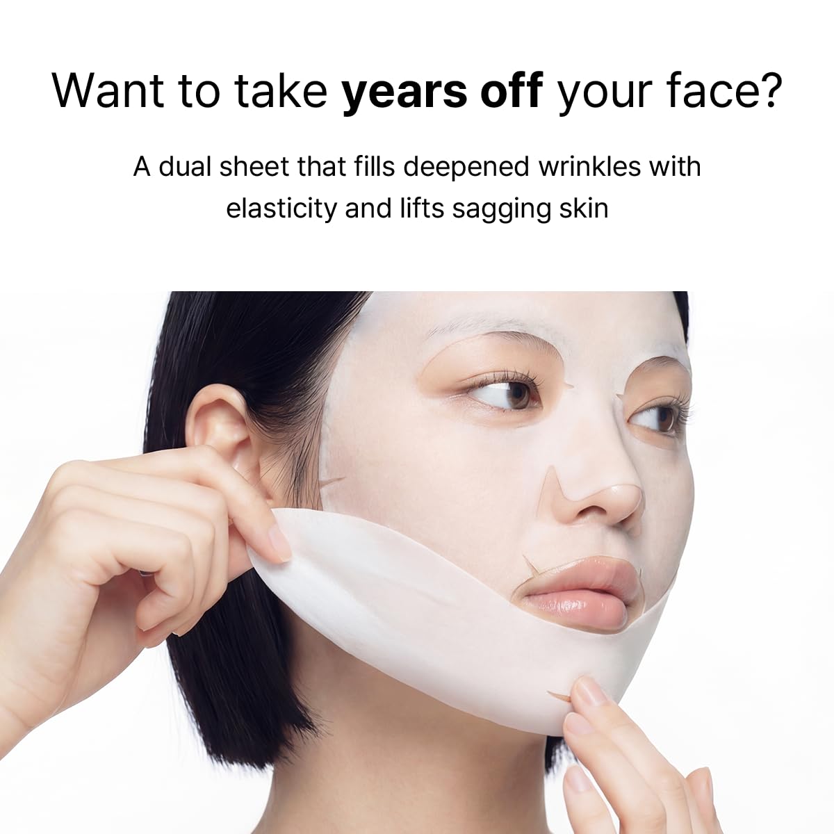 MEDIHEAL Retinol Collagen Ampoule Lifting Mask with ampoule detail
