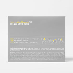 MEDIHEAL Retinol Collagen Lifting Pads showing individual pad