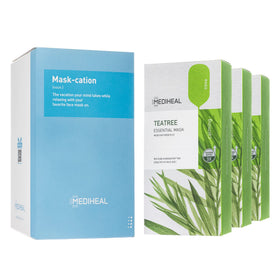 MEDIHEAL Tea Tree Essential Blemish Control Mask Jumbo Pack front view