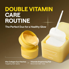 MEDIHEAL under eye patches in use during skincare routine
