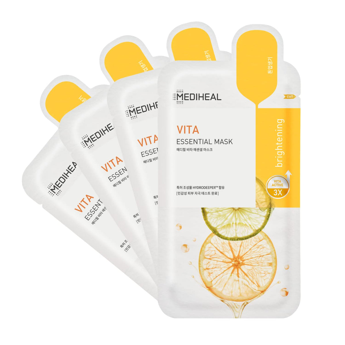 MEDIHEAL Vita Essential Face Mask packaging front view