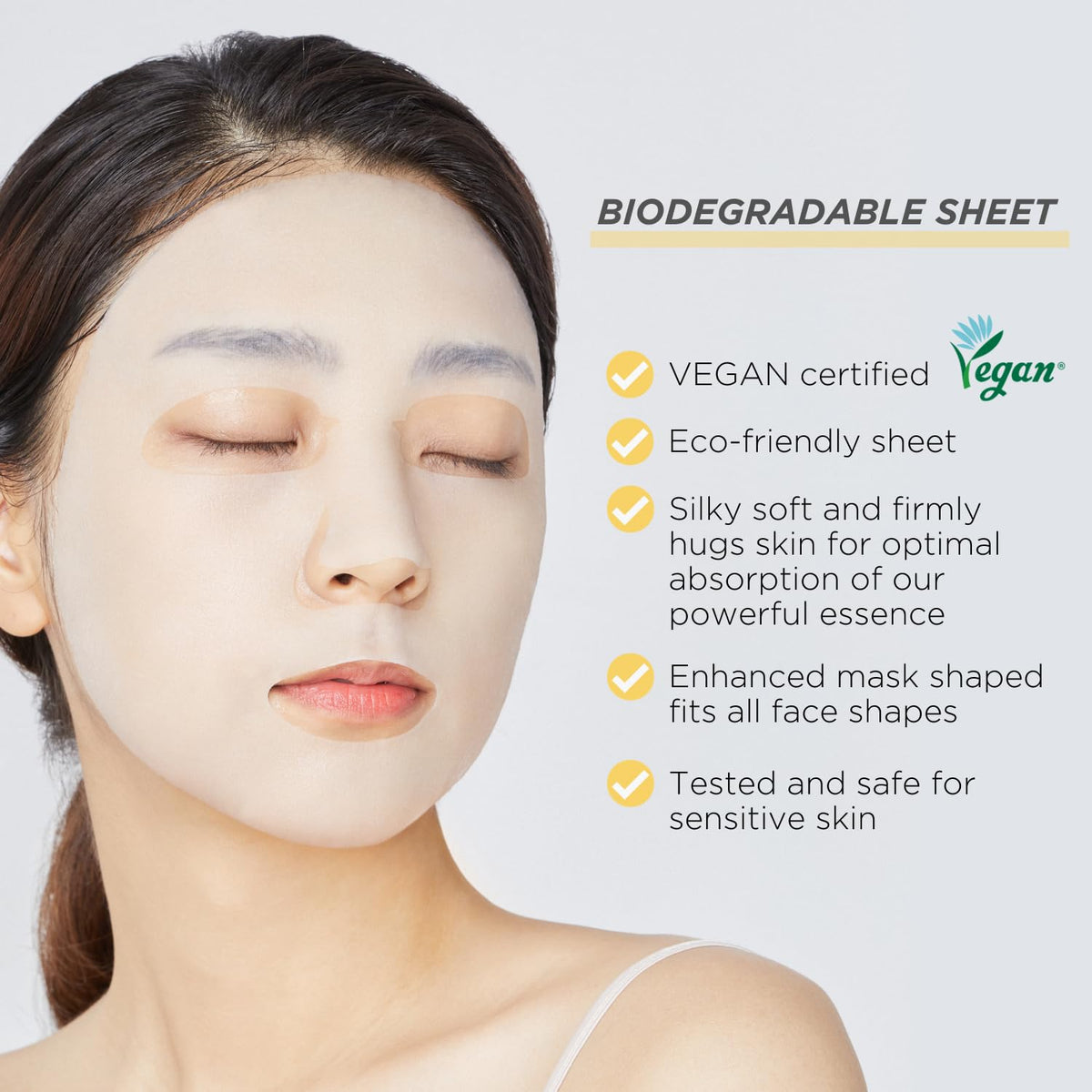 MEDIHEAL Vita Essential Face Mask sheet texture