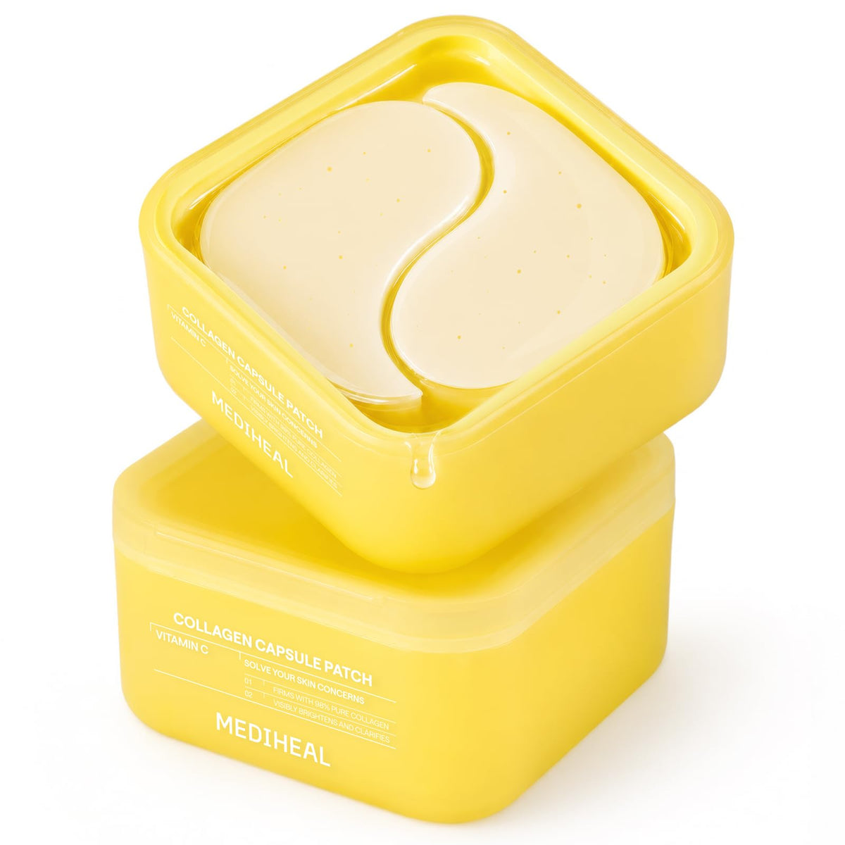 MEDIHEAL Vitamin C Collagen Capsule Eye Patches front view