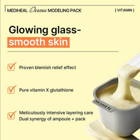 MEDIHEAL Vitamin Derma Modeling Pack contents displayed