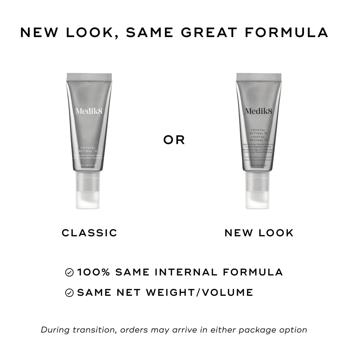 Medik8 Crystal Retinal 10 Night Serum 1 oz back view