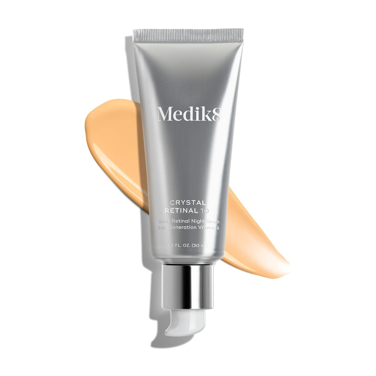Medik8 Crystal Retinal 10 Night Serum application on skin