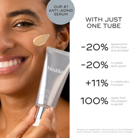 Medik8 Crystal Retinal 6 Night Serum application on skin