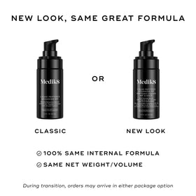 Medik8 Liquid Peptides Advanced MP Serum bottle side view