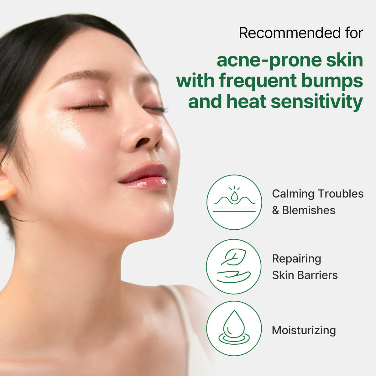 MEDITHERAPY Mugwort Super Calming Toner texture close-up