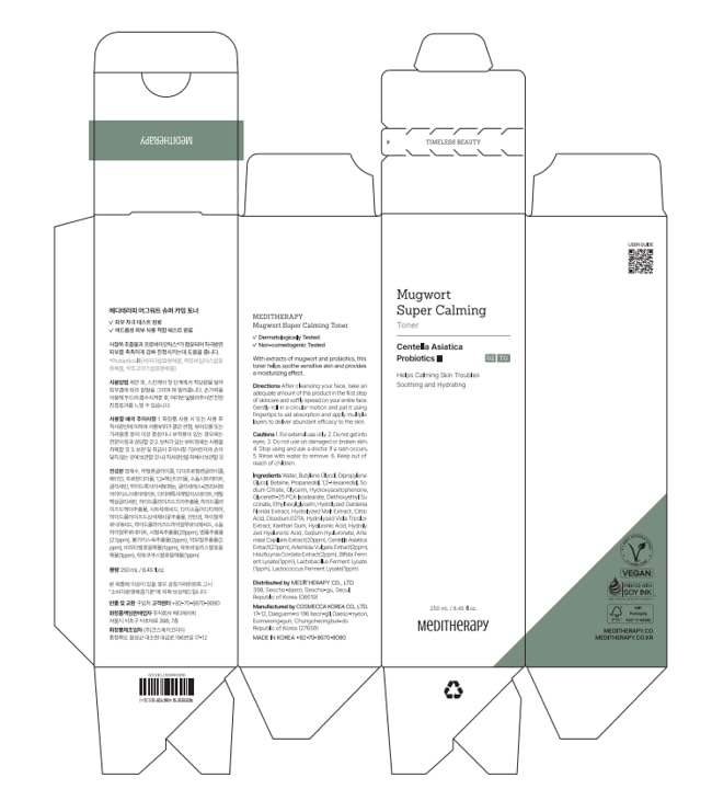 MEDITHERAPY Mugwort Super Calming Toner with natural ingredients