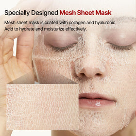 MEDITHERAPY Wrinkle-fit Mask applied on a model