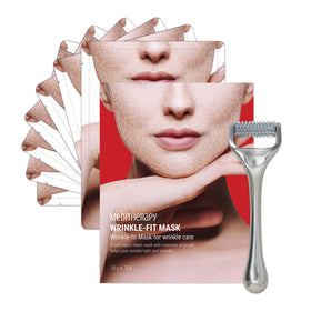 MEDITHERAPY Wrinkle-fit Mask front view with packaging