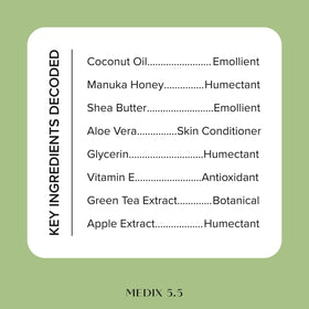 Medix 5.5 Argan Oil + Coconut Oil set on a bathroom counter