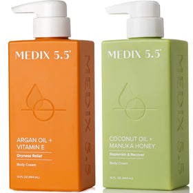 Medix 5.5 Argan Oil + Coconut Oil Skin Care Set front view