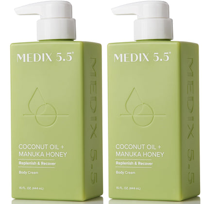 Medix 5.5 Coconut Oil Lotion with Manuka Honey front view