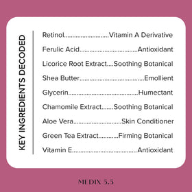 Medix 5.5 Collagen Cream texture close-up
