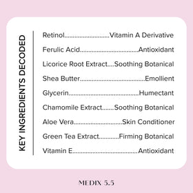 Medix 5.5 Collagen Peptides Cream texture close-up