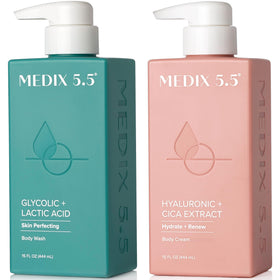 Medix 5.5 Exfoliating AHA Glycolic Acid Face Wash front view