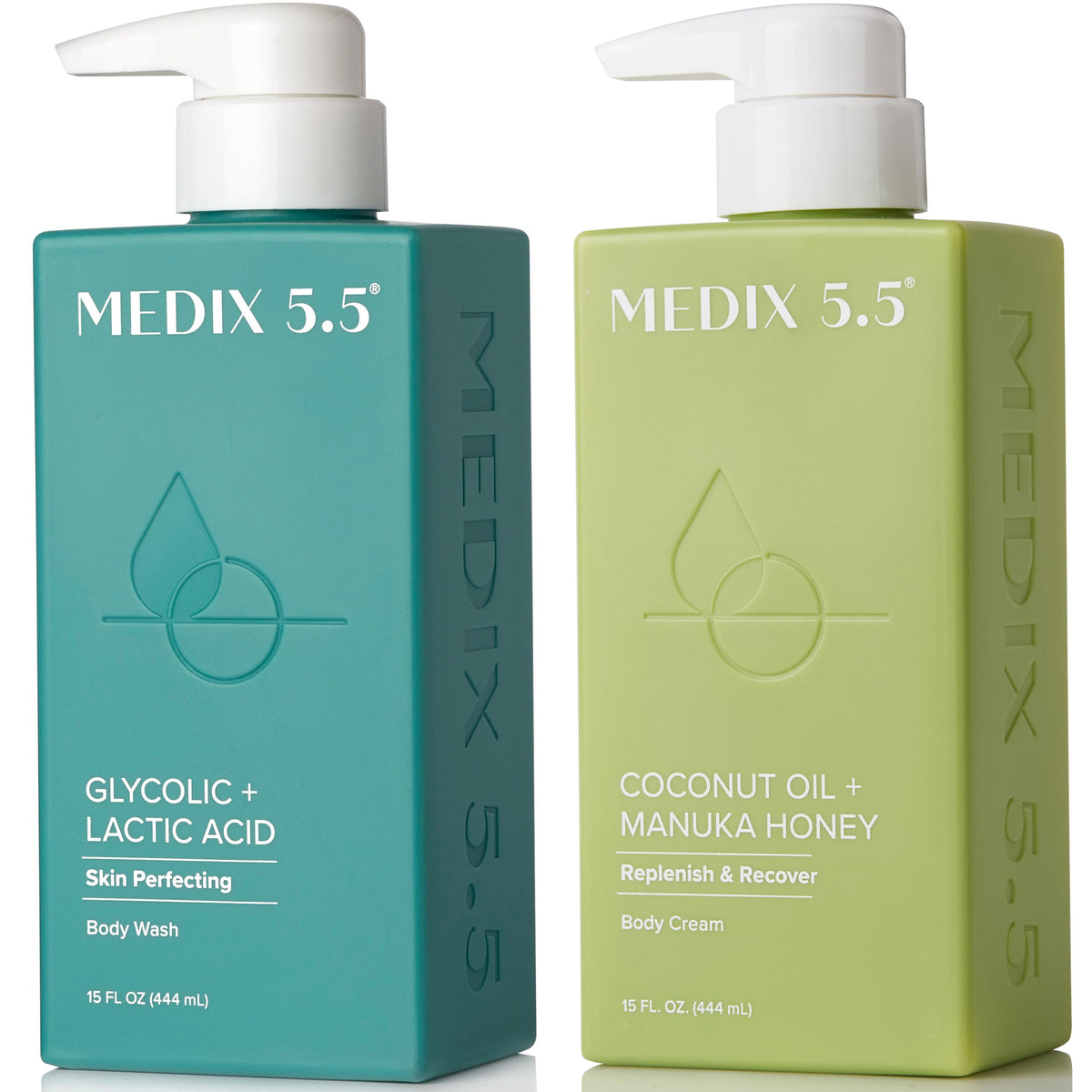 Medix 5.5 Exfoliating Glycolic Acid Body Wash front view