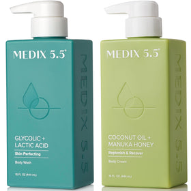 Medix 5.5 Exfoliating Glycolic Acid Body Wash front view
