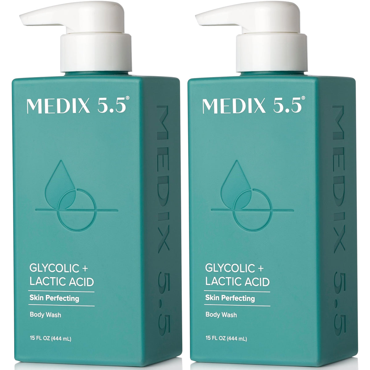 Medix 5.5 Glycolic Acid Exfoliating Body Wash front view