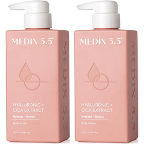 Medix 5.5 Hyaluronic Acid + Vitamin E Cream Body Lotion front view