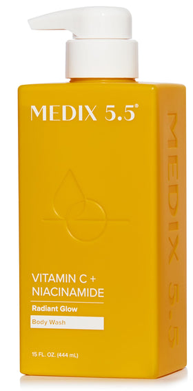 Medix 5.5 Radiant Glow Vitamin C Body Wash 15 Fl Oz front view
