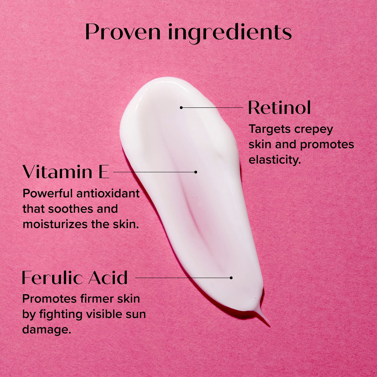 Medix 5.5 Retinol Body Cream texture on hand