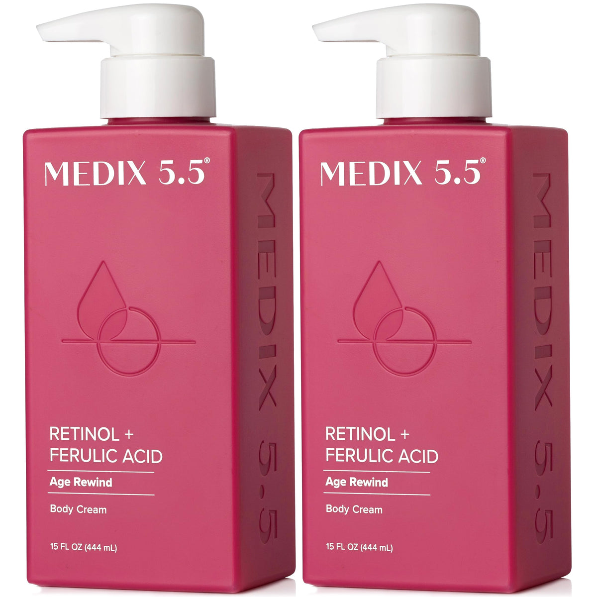 Medix 5.5 Retinol Body Lotion 2-Pack front view