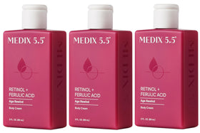 Medix 5.5 Retinol Body Lotion 3-Pack front view