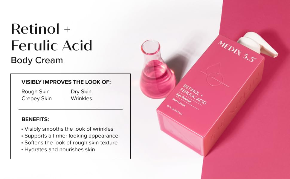 Medix 5.5 Retinol Body Lotion lifestyle image