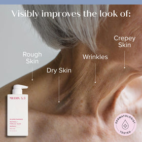 Medix 5.5 Retinol Body Lotion side view