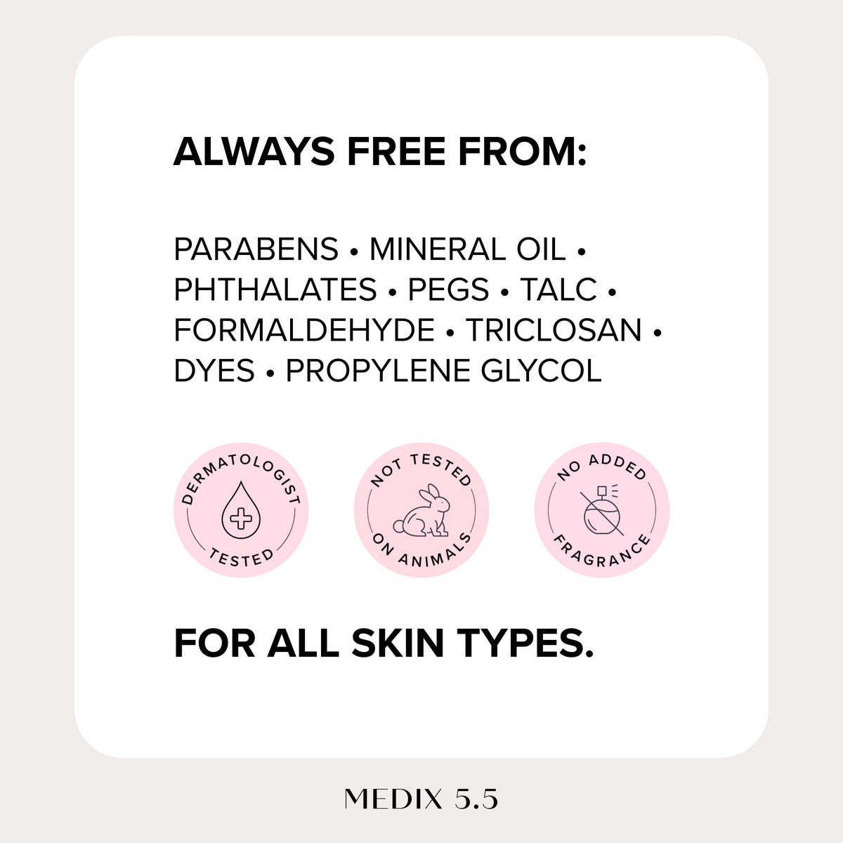 Medix 5.5 Retinol Face Moisturizer packaging