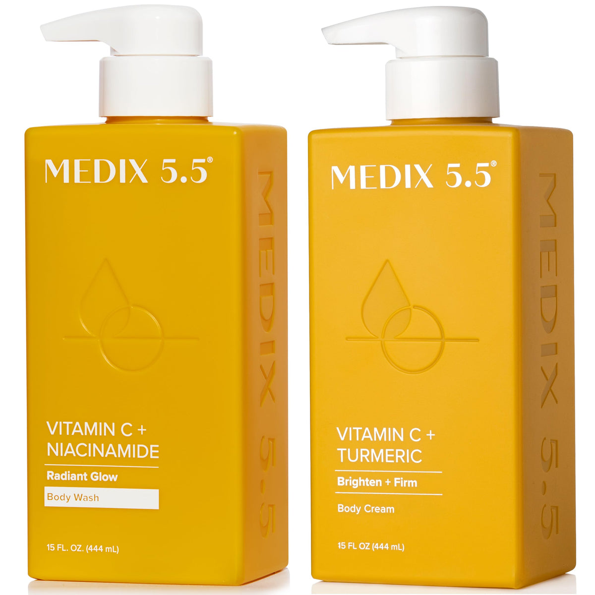 Medix 5.5 Vitamin C Body Wash bottle front view