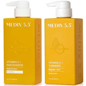 Medix 5.5 Vitamin C Body Wash bottle front view