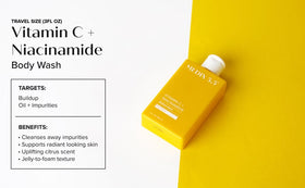 Medix 5.5 Vitamin C Body Wash with citrus fruits