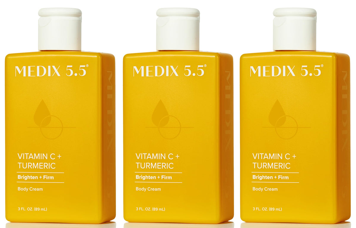 Medix 5.5 Vitamin C Cream Body Lotion 3oz front view